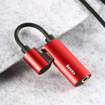 Benks U40 2 in 1 Lightning Audio Adapter