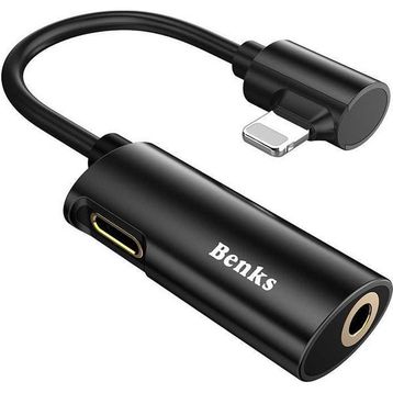 Benks U40 2 in 1 Lightning Audio Adapter