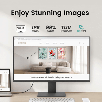 BenQ GW2491 23.8 inç 100Hz 5ms IPS Monitör