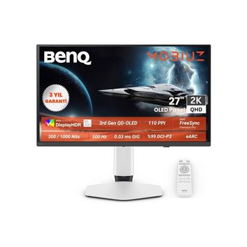 BenQ Mobiuz EX271QZ 27 inç 500Hz 0.03ms 2K OLED Oyuncu Monitörü