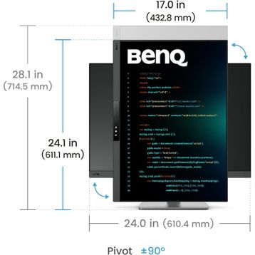 BenQ RD280UG 28,2 inç 120Hz Pivot 4K IPS Programlama Monitörü