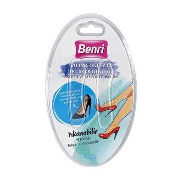 Benri 1 Çift Vurma Önleyici Jel Ped Uzun