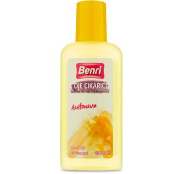 Benri 130 ml Asetonsuz Oje Temizleyici