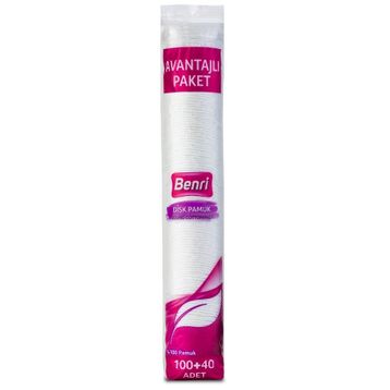 Benri 140 Adet Disk Pamuk