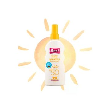 Benri 150 ml SPF50 Hassas Koruma Güneş Spreyi