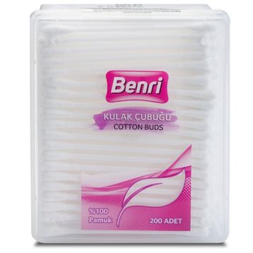 Benri 200 Adet Kulak Temizleme Çubuğu
