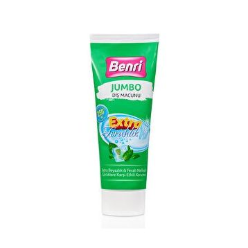 Benri 250 ml Nane Ferahlığı Diş Macunu