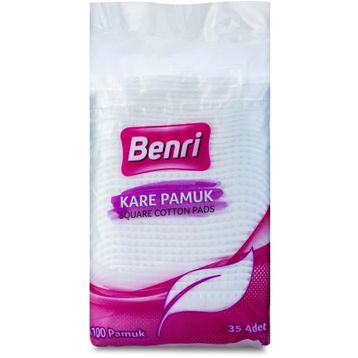 Benri 35 Adet Kare Disk Pamuk