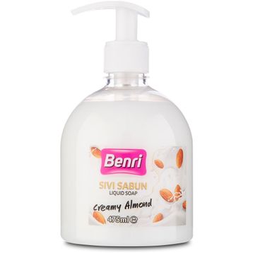 Benri 475 ml Creamy Almond Sıvı Sabun