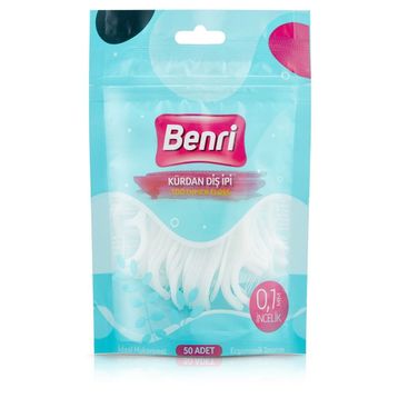Benri 50'li Kürdanlı Diş İpi