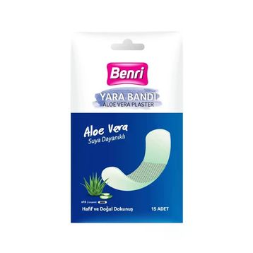 Benri Aloe Vera 15 Adet Yara Bandı
