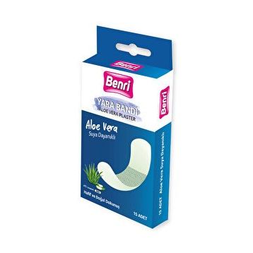 Benri Aloe Vera 15 Adet Yara Bandı