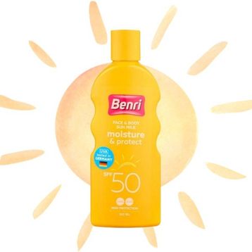 Benri Bronzluk Koruma 30SPF 150 ml Güneş Sütü