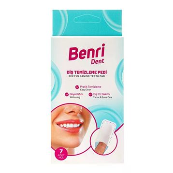 Benri Dent 7'li Diş Temizleme Pedi