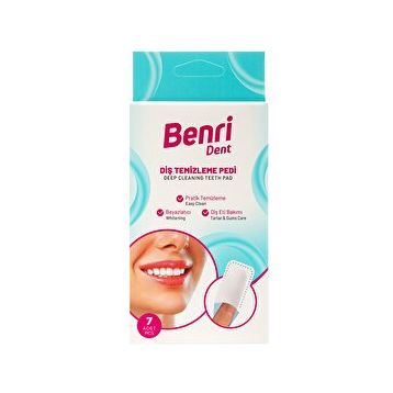 Benri Dent 7'li Diş Temizleme Pedi
