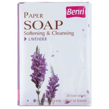 Benri Lavanta 20'li Kağıt Sabun