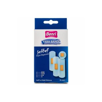 Benri Şeffaf 20'li Yara Bandı