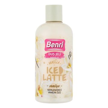 Benri Vanilya Iced Latte 500 ml Duş Jeli