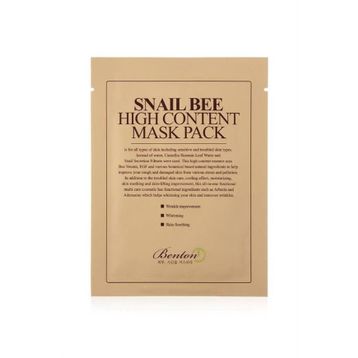 Benton Snail Bee High Content 20 gr Salyangoz Özlü Maske