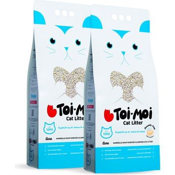 Bentonit 2 x 10 lt Marsilya Sabunu Kokulu Topaklanan Kedi Kumu
