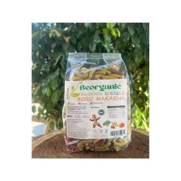 Beorganic 400 gr Artizan Organik Sebzeli Çocuk Boru Makarna