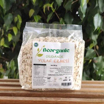 Beorganic 500 gr Organik Yulaf Ezmesi
