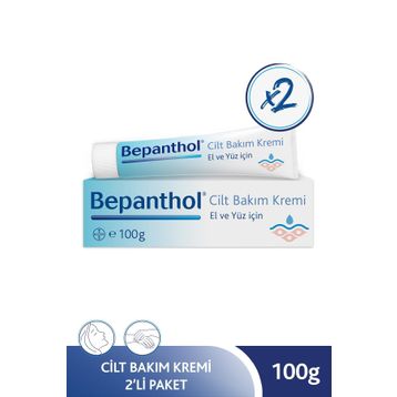 Bepanthol Derma 100 gr 2 Adet Cilt Bakım Kremi