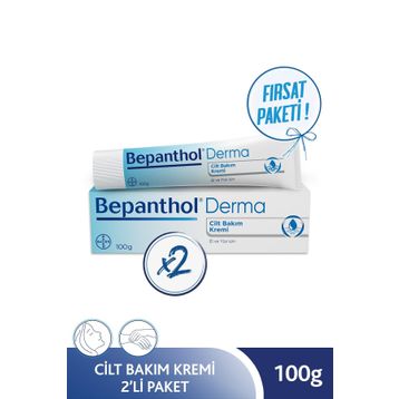 Bepanthol Derma 100 gr 2 Adet Cilt Bakım Kremi