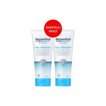 Bepanthol Derma 2x200 ml Temel Nemlendirici Vücut Losyonu