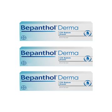Bepanthol Derma 30 gr 3 Adet Cilt Bakım Kremi