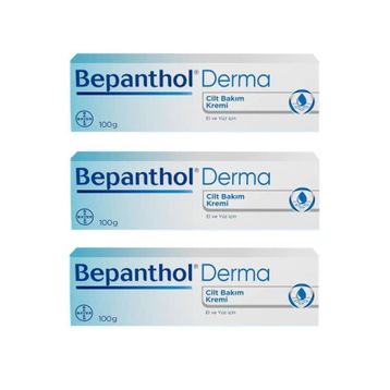 Bepanthol Derma 3x100 gr Cilt Bakım Kremi