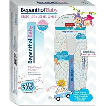 Bepanthol Pişik Önleyici Krem 100 gr + Mavi Mama Kaşığı Set