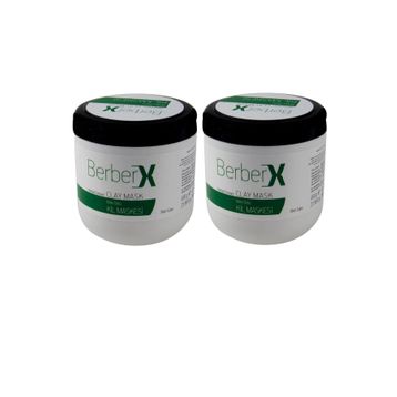 BerberX 650 ml 2 Adet Btiki Özlü Kil Maskesi