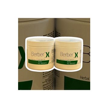 BerberX 650 ml 2 Adet Btiki Özlü Kil Maskesi