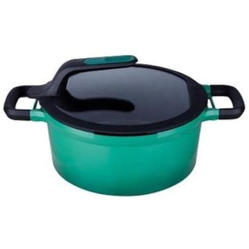 BergHoff 24 cm Açık Yeşil Gem Stay Cool Derin Tencere