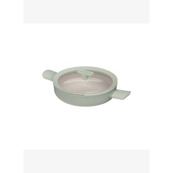 Berghoff Balance Sage 26 cm Yapışmaz Seramik Kapaklı İki Saplı Sote Tavası