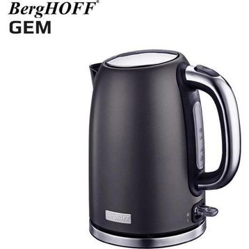 BergHoff Gem Titan 1.7 lt Parlak Füme Su Isıtıcısı