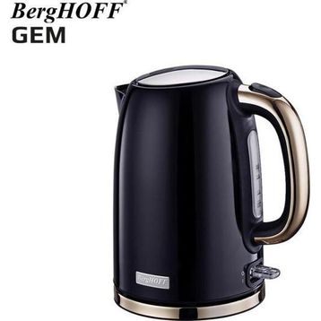BergHoff Gem Titan 1.7 lt Siyah Gold Su Isıtıcısı