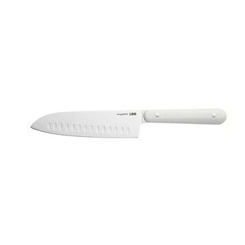 BergHoff Leo 18/10 17.5 cm Paslanmaz Çelik Beyaz Santoku Bıçağı