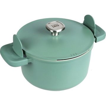 BergHoff Leo Phantom 24 cm Forest Green Yapışmaz Kapaklı Yeşil Derin Tencere