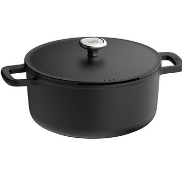 BergHoff Leo Phantom 28 cm Yapışmaz Kapaklı Derin Tencere