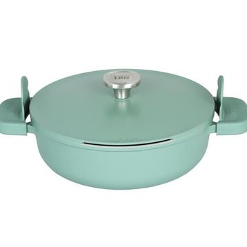 BergHoff Leo Phantom Forest Green 28 cm Kapaklı Yapışmaz Sote Tavası