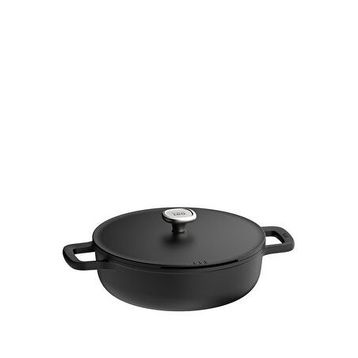 Berghoff Leo Phantom Siyah 28 cm Yapışmaz Kapaklı Sote Tavası