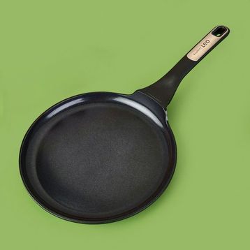 BergHoff Leo Stone Siyah 25 cm Yapışmaz Alüminyum Döküm Pancake Tava