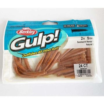 Berkley Gulp Saltwater Sandworm 5 cm LRF Silikon Yem