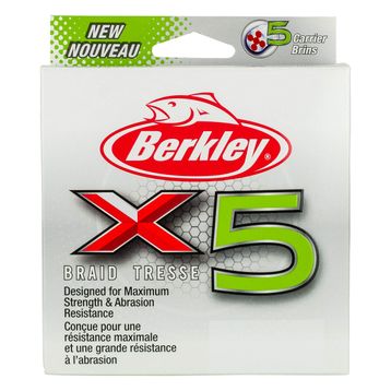 Berkley LOW-VIS Green 0.14 mm 300 mt 6.8 kg X5 İp Olta Misinası