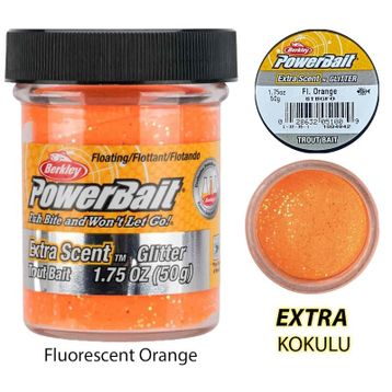 Berkley Powerbait Extra Scent Glitter Sahte yemi