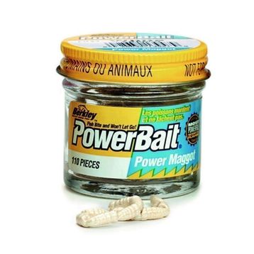 Berkley Powerbait Maggot Sarı Sahte Kurt