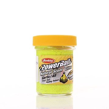 Berkley Powerbait Natural Glitter Trout Bait Garlic 50 gr Sahte Yemi