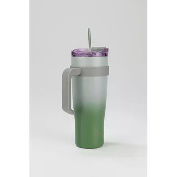 Bernardo Alto Yeşil 1000 ml Pipetli Termos Bardak